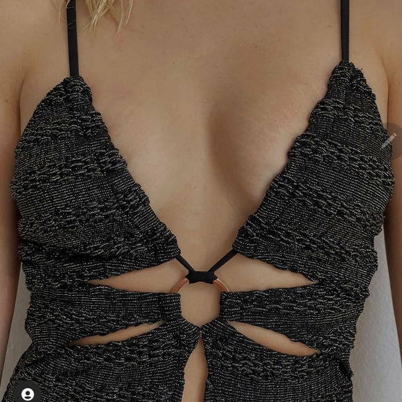 Suboo Nadine One Piece in Black and Gold - Picture 4 of 16